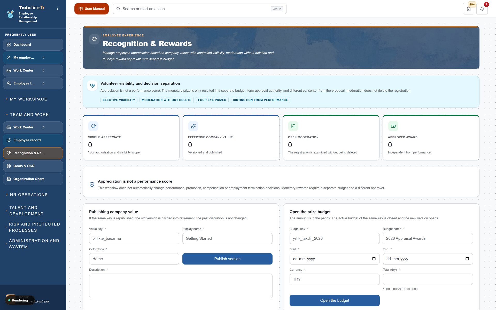 recognition screenshot